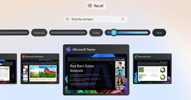 Microsoft ra mắt AI theo dõi mọi việc bạn làm trên máy tính